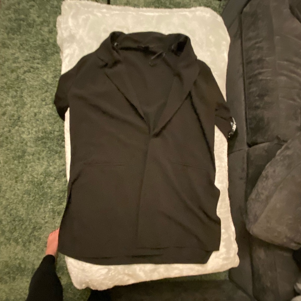 Lightweight open blazer - black size M